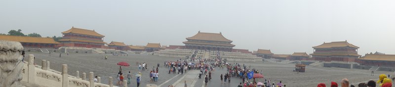 Panorama at the Forbidden City 2