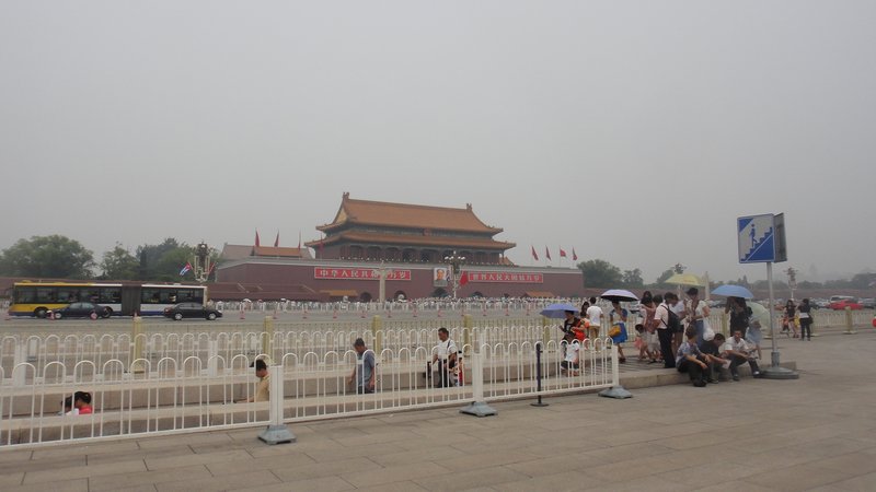 Forbidden City from Tiannemen