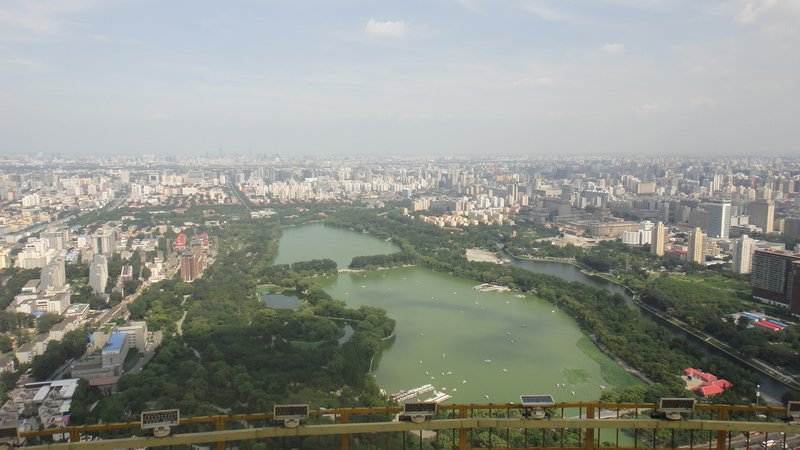 Pretty view of Beijing