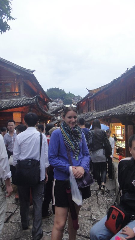 In the crowds of Lijiang
