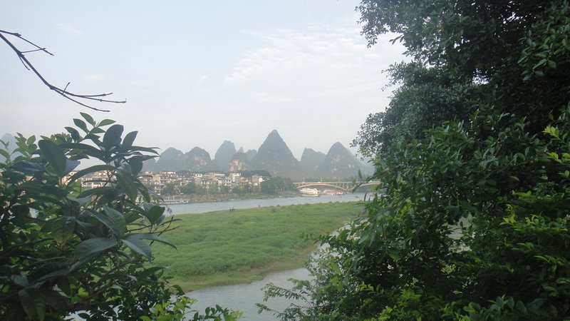 First view of the Li River