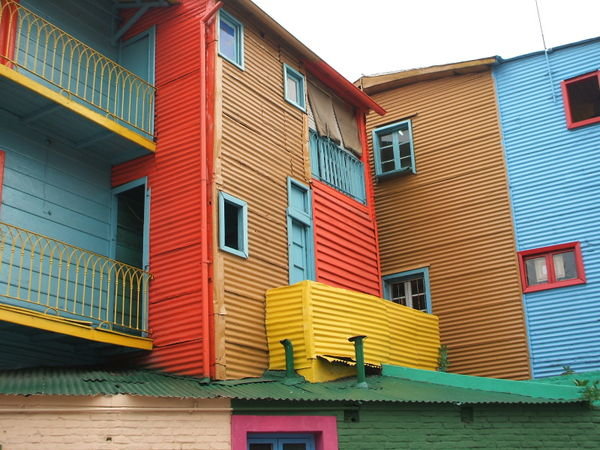 Houses in La Boca