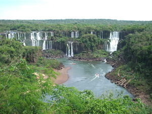 View of the Falls from the Brazilian side