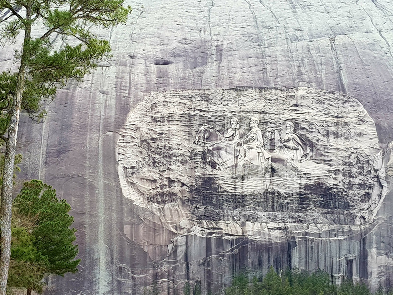 Stone Mountain carving
