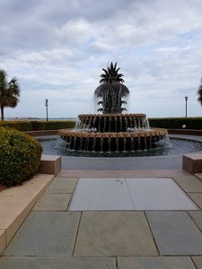 Pineapple Fountain Waterfront Park Charleston