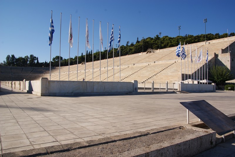 Stadium built for the first modern Olympics in 1896