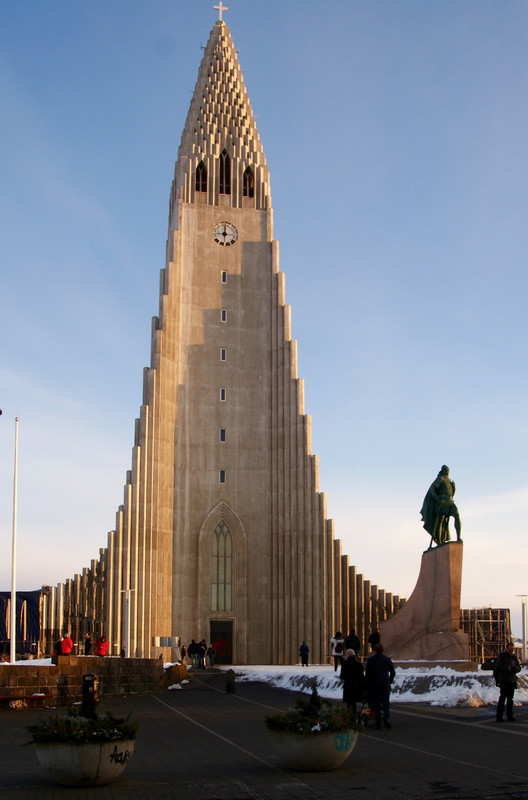 Church in center of Reykjavik