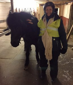 Me and my Icelandic horse
