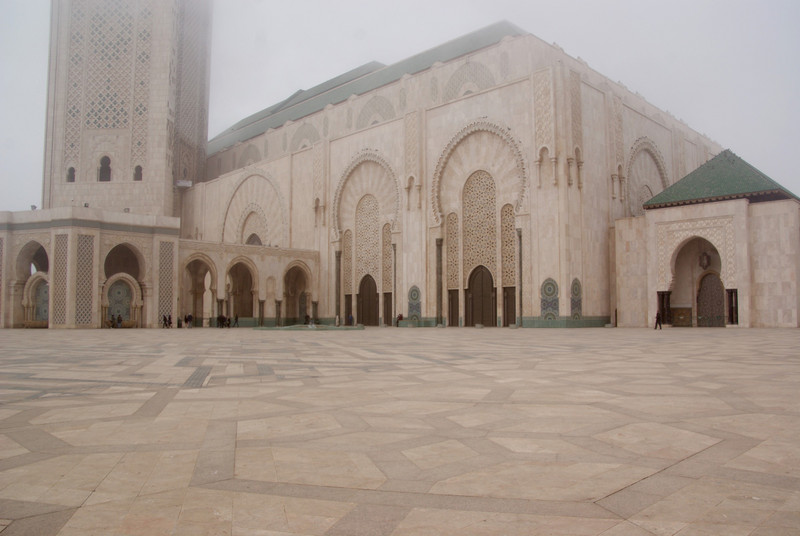 Outside of Hussan II mosque