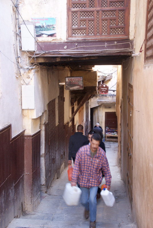 Small alleyways of the medina