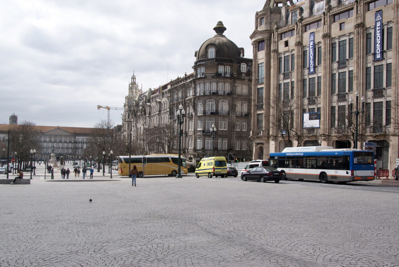 Main square in Porto