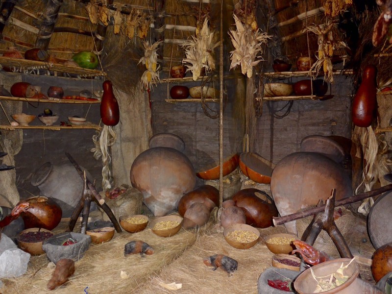 Museum display of a typical rural home 