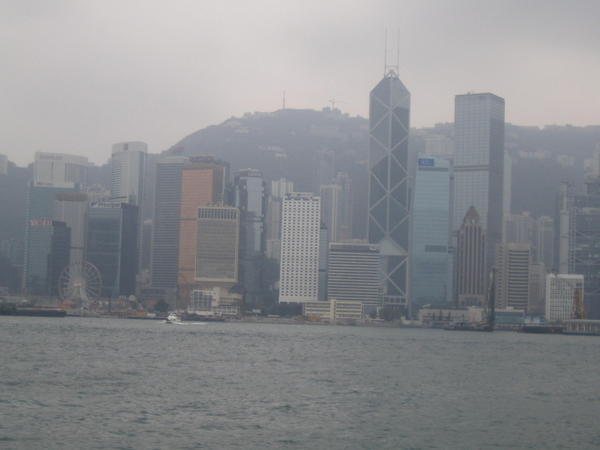 Smoggy Hong Kong