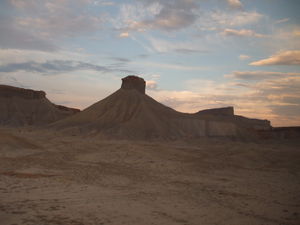 somewhere in the desert