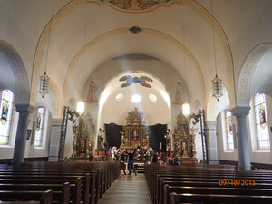 Inside of Zermatt Catholic Church
