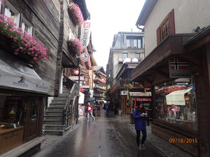 Streets and Shops in Zermatt