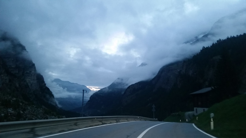 Daybreak in the Alps