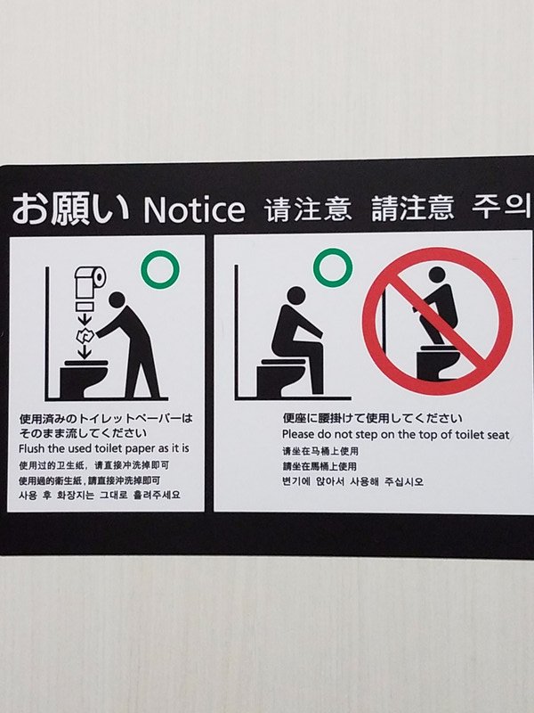 Seriously. Don't Stand on the Toilet