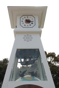 Clock on top of Mt Yokoyama