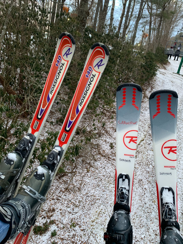 Ski selfies