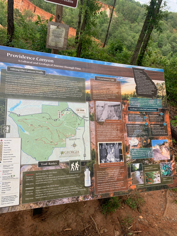 Providence Canyon - Welcome Center