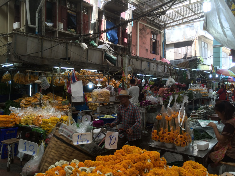 Der süße Blumenmarkt