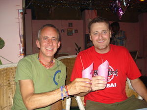 Sonny & Mark with their special lassi