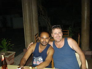 Our driver Gopal & Sonny after 6  strong beers