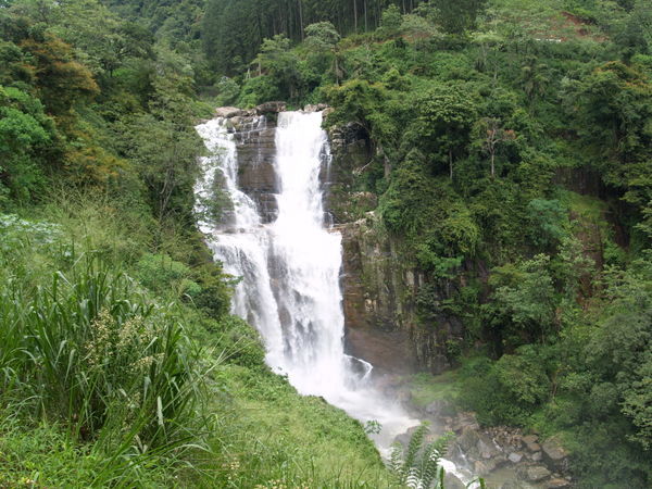 One of many waterfalls
