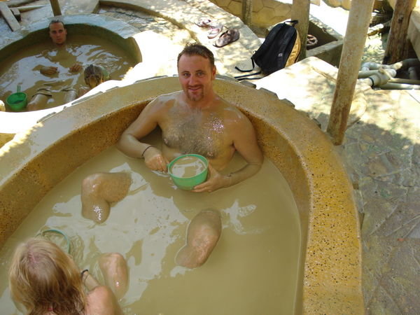 In the mud baths in Nah Trang