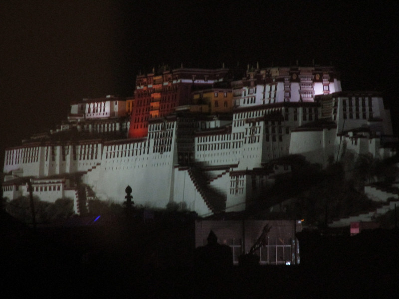 Potala Palace, Lhasa, Tibet - at night