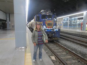 Me and train to Busan