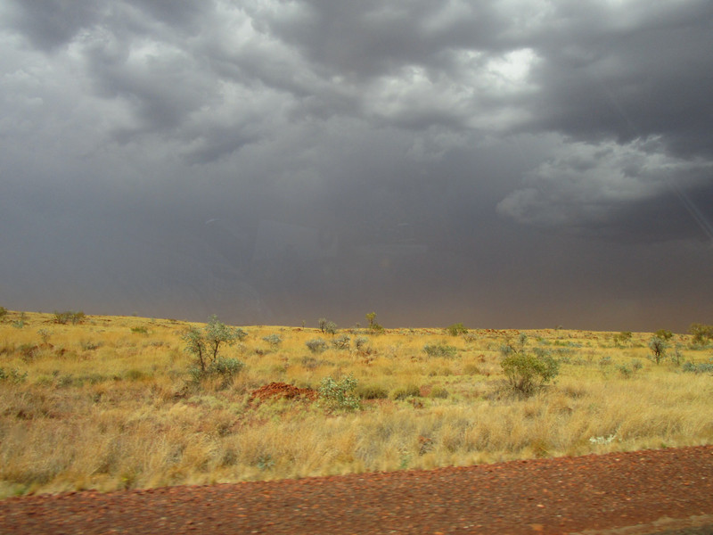 Outback storm clouds