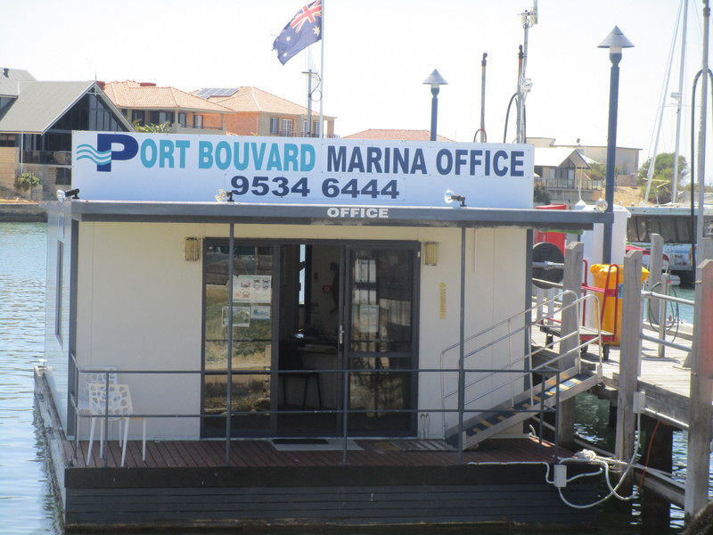 Marina office, Port Bouvard