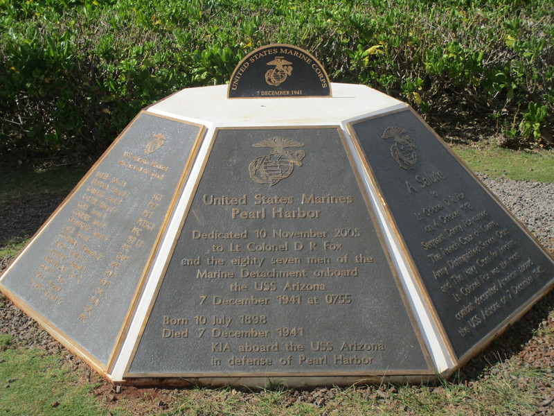 USS Arizona memorial