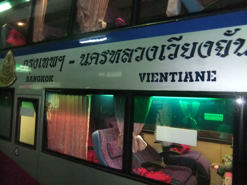Bangkok to Vientiane coach