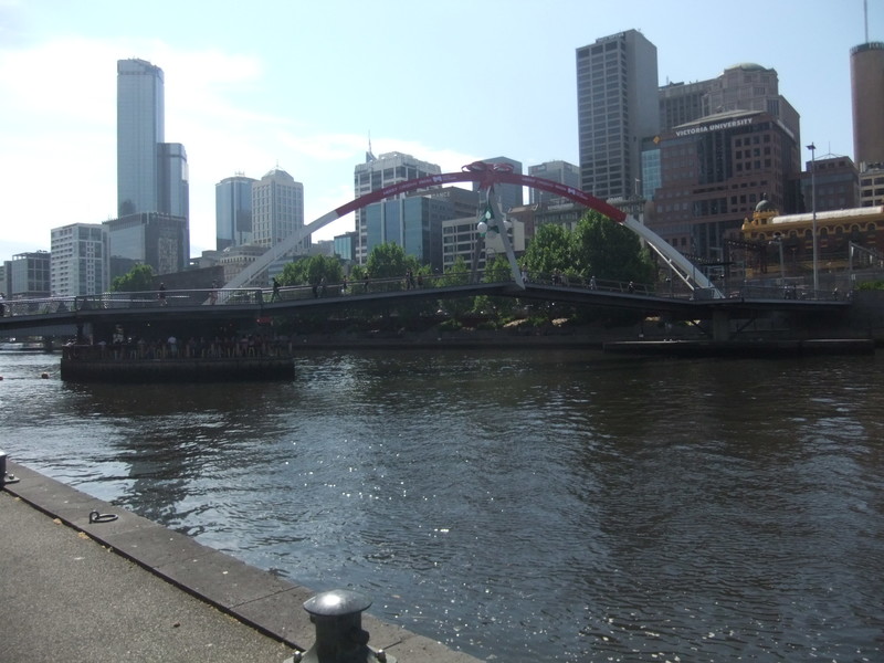 River bridge in Melbourne