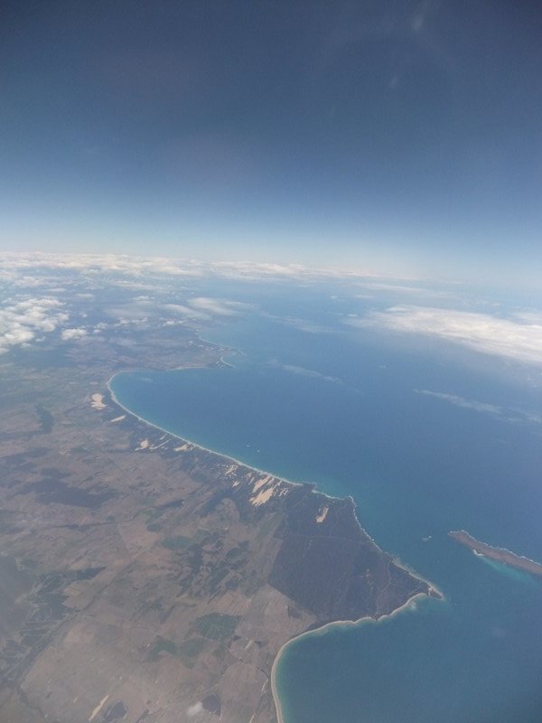 Tasmania from the air
