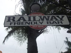 Railway Friendly Bar, Byron Bay