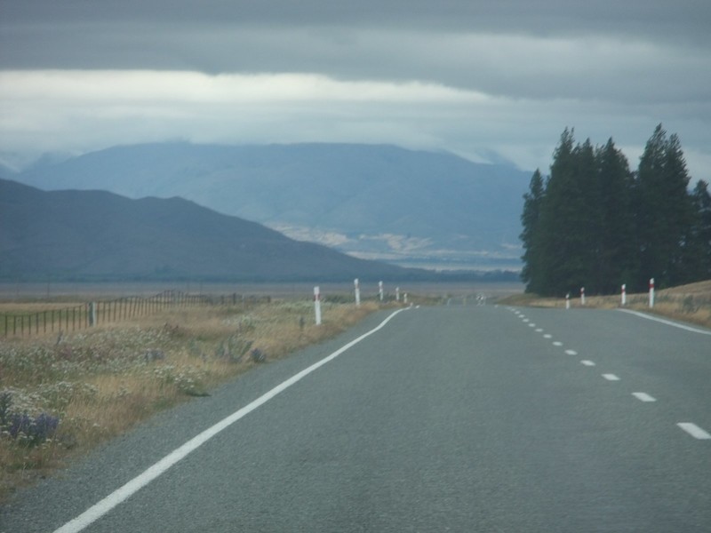 Empty NZ road