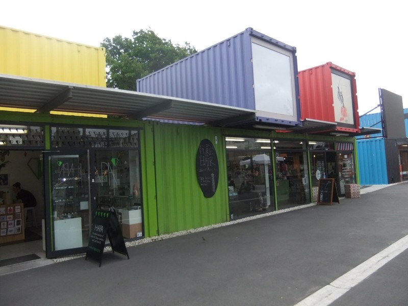 Container shopping mall