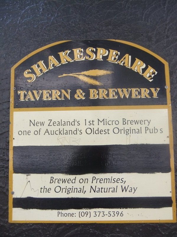 Shakespeare pub, Auckland