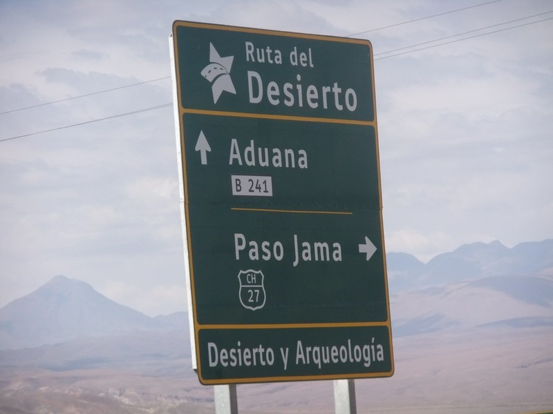 Atacama desert highway