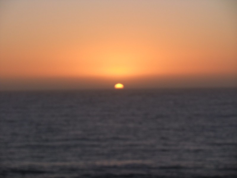 Algarrobo sunset