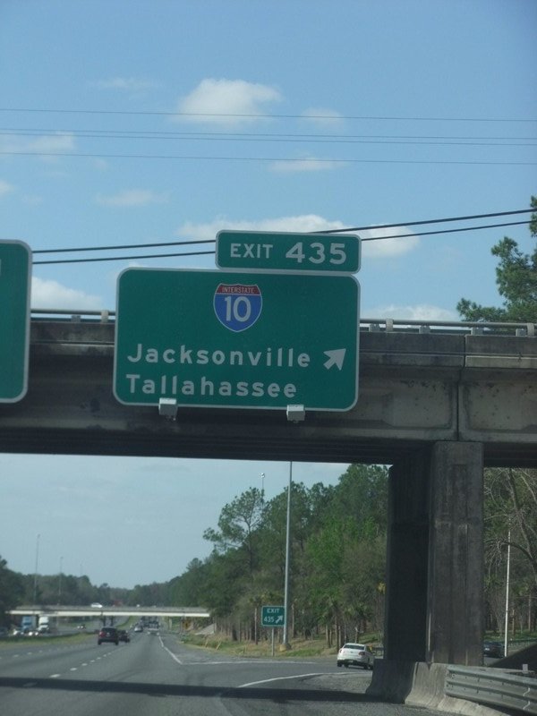 I-10 to Tallahassee