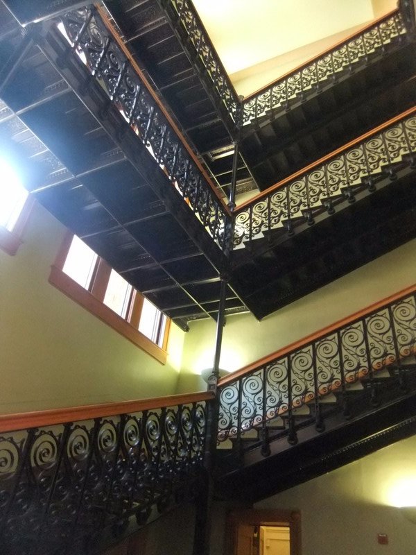 Red Museum staircase