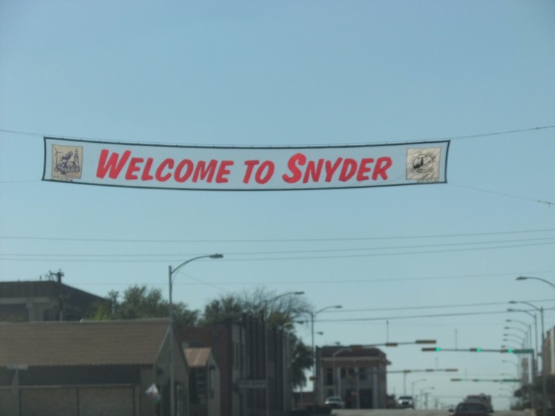 Welcome to Snyder