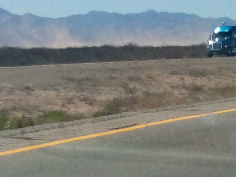 Dust storm coming?
