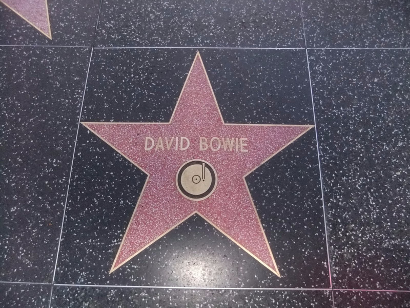 David Bowie's star