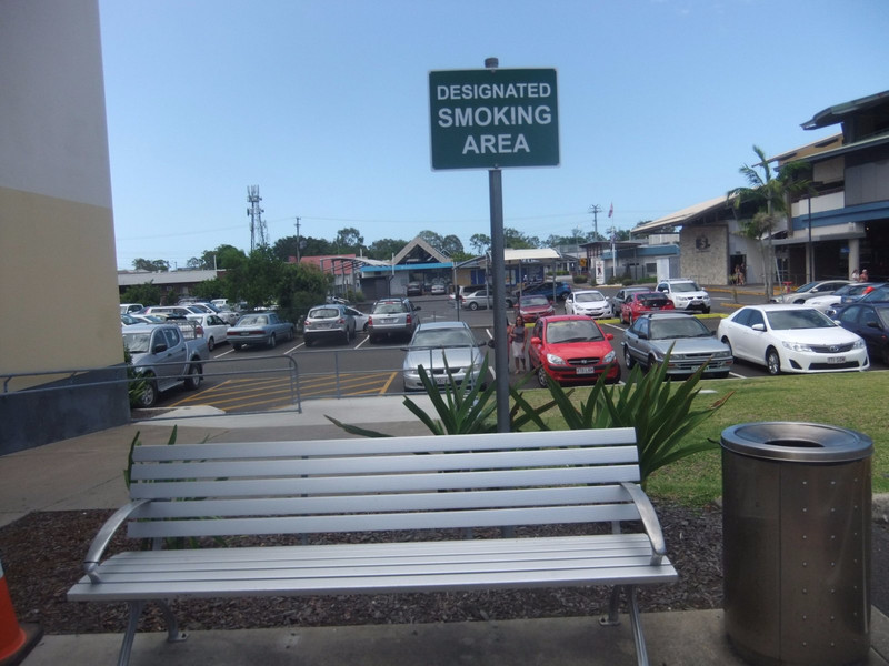 Smoking area, Australia